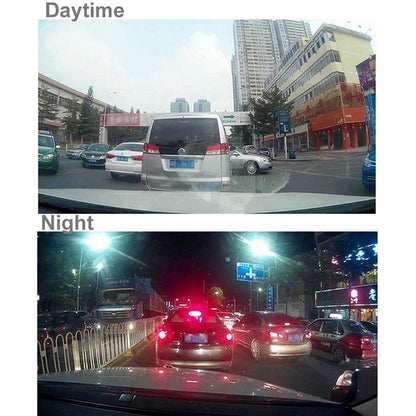 Hd Dual Camera Car Recorder with Infrared Night Vision - F9