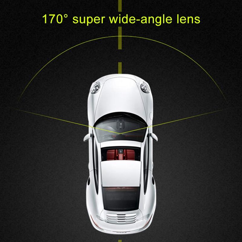 Hd Dual Camera Car Recorder with Infrared Night Vision - F9
