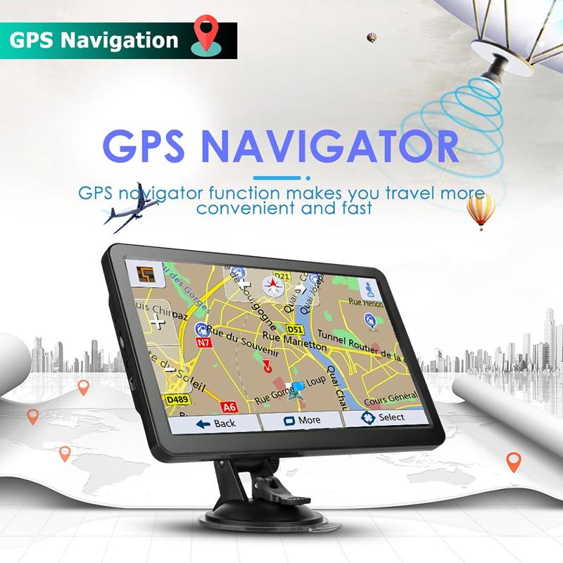 7 Inch Car Gps Navigator 8G + 128M Resistive Screen Fm / Tf - Southeast Asia Map