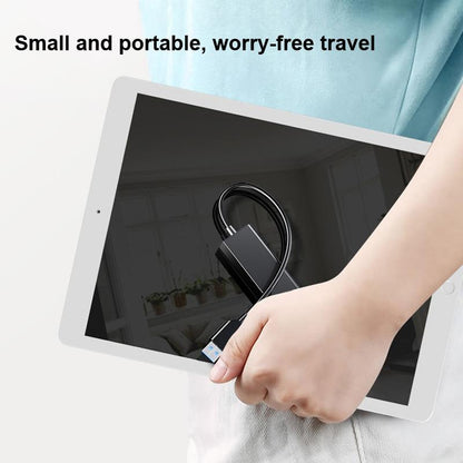 4-Port Usb 2.0 Hub With Light Bar 15Cm Cable