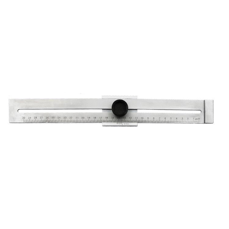 Portable Woodworking Scribing Ruler - 0-300mm