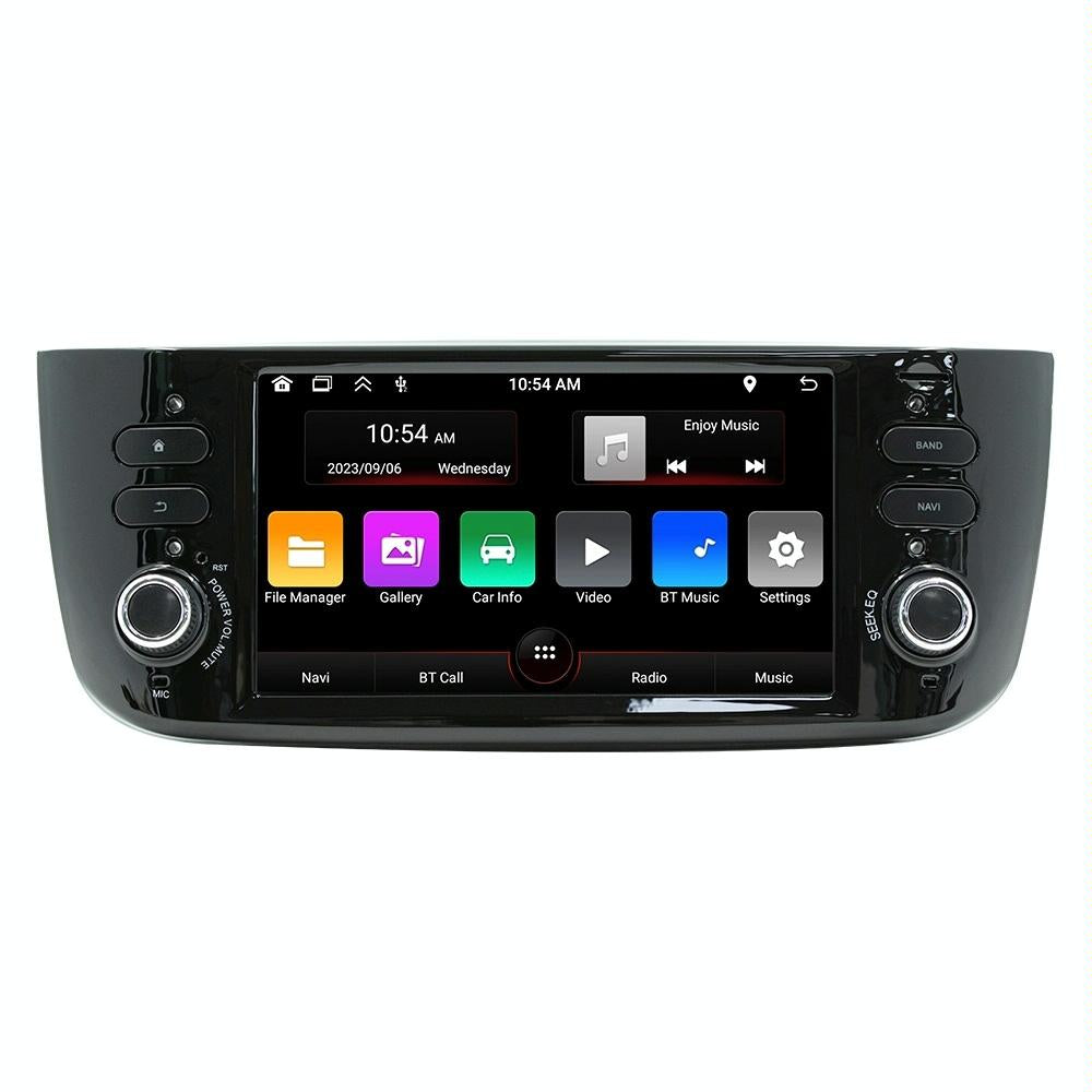Android Navigation Bluetooth Fm Radio For Fiat Linea Punto Evo 2012-2015 1 + 32G Memory - 2 + 64G