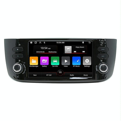 Android Navigation Bluetooth Fm Radio For Fiat Linea Punto Evo 2012-2015 1 + 32G Memory - 2 + 64G