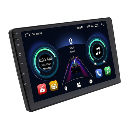 9 Inch Car Android Player Gps Navigation Bluetooth Touch Radio Mirror Link Fm Wifi Steering Wheel Control Standard Version + Carplay