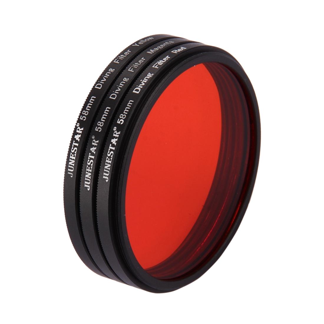 Underwater Lens Filter for Gopro Hero7 / 6 / 5 - 58mm