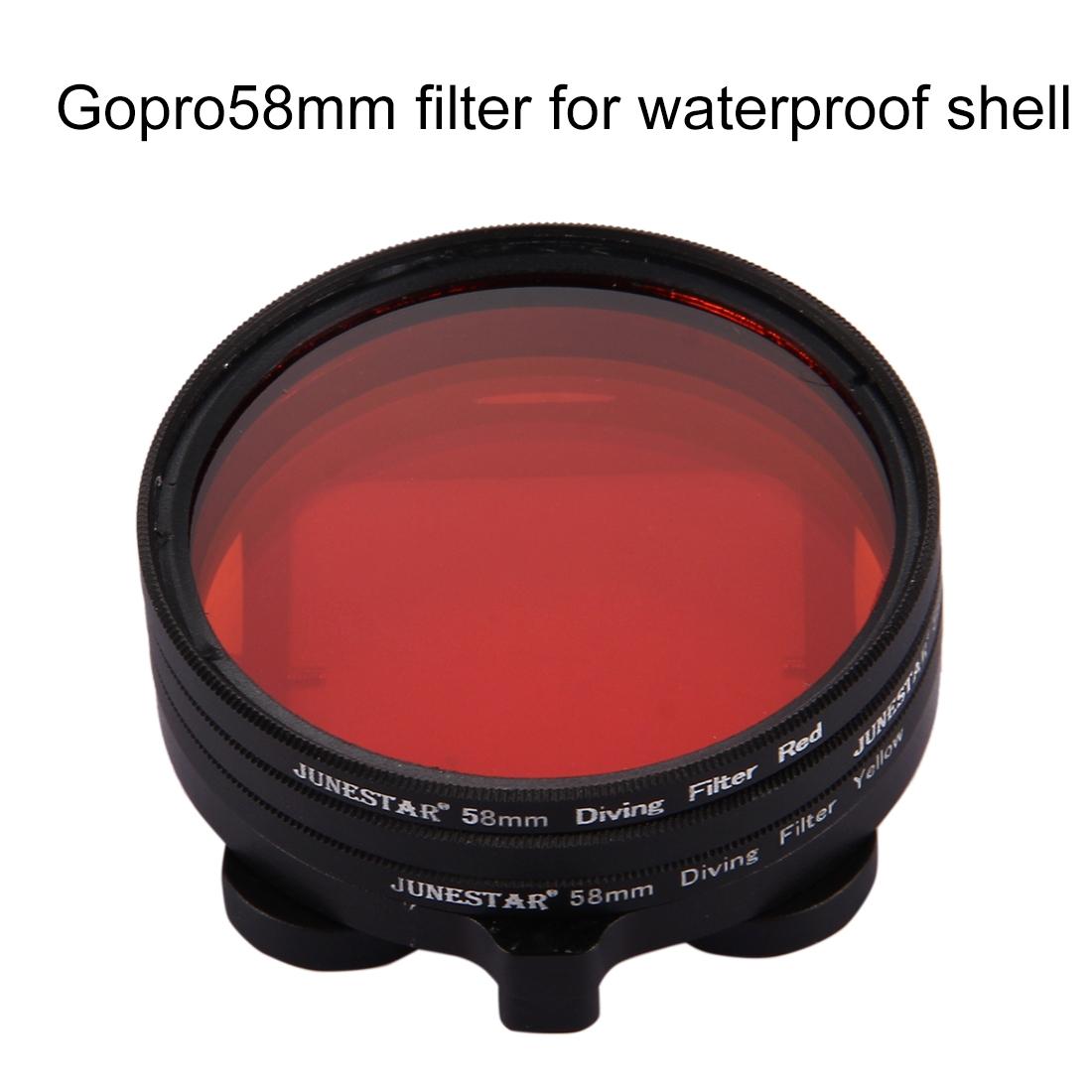 Underwater Lens Filter for Gopro Hero7 / 6 / 5 - 58mm