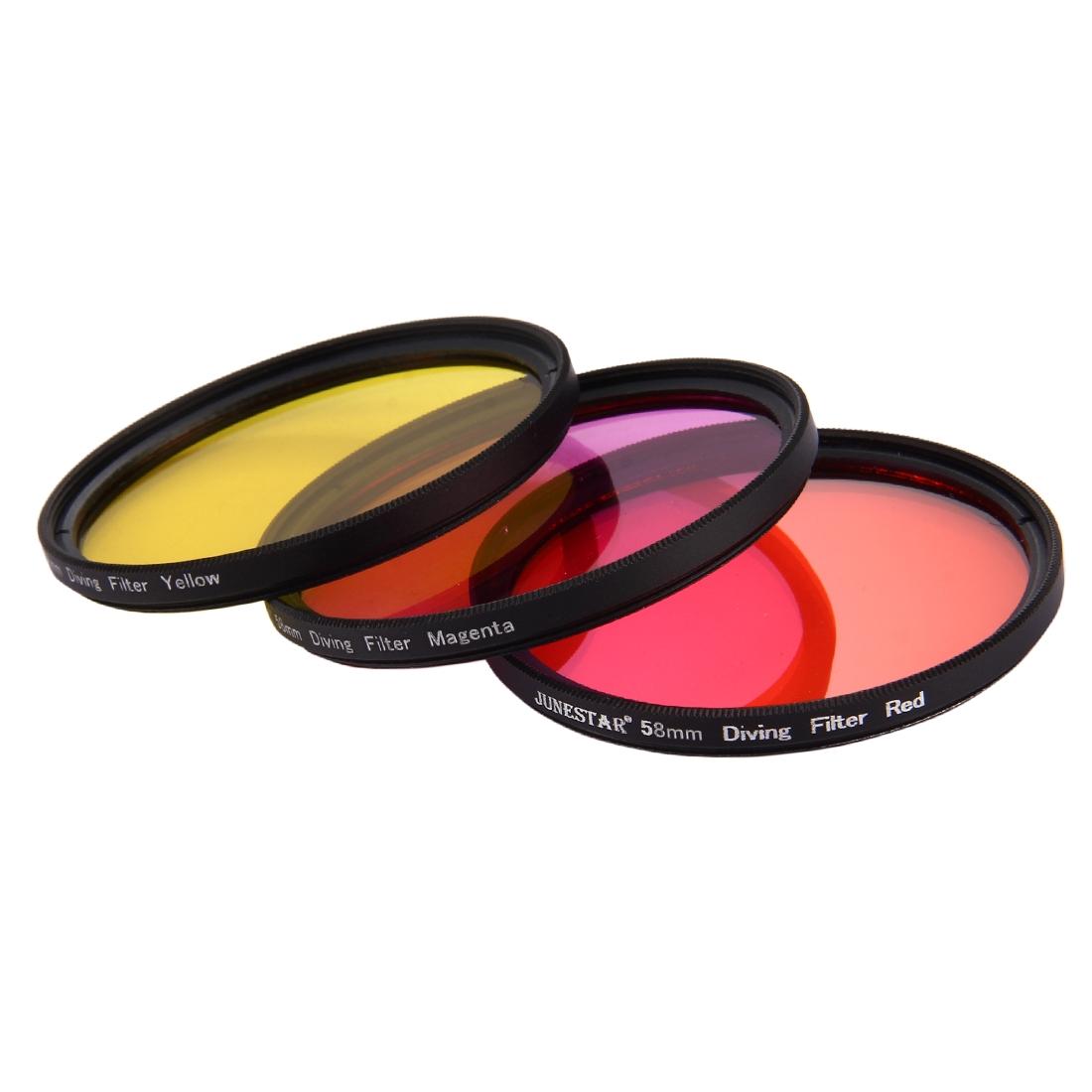 Underwater Lens Filter for Gopro Hero7 / 6 / 5 - 58mm
