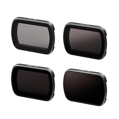 Double-sided Coated Filters for Dji Pocket 3 with Protective Goggles and Cpl Style - Nd16+Nd64+Nd256+Nd1000