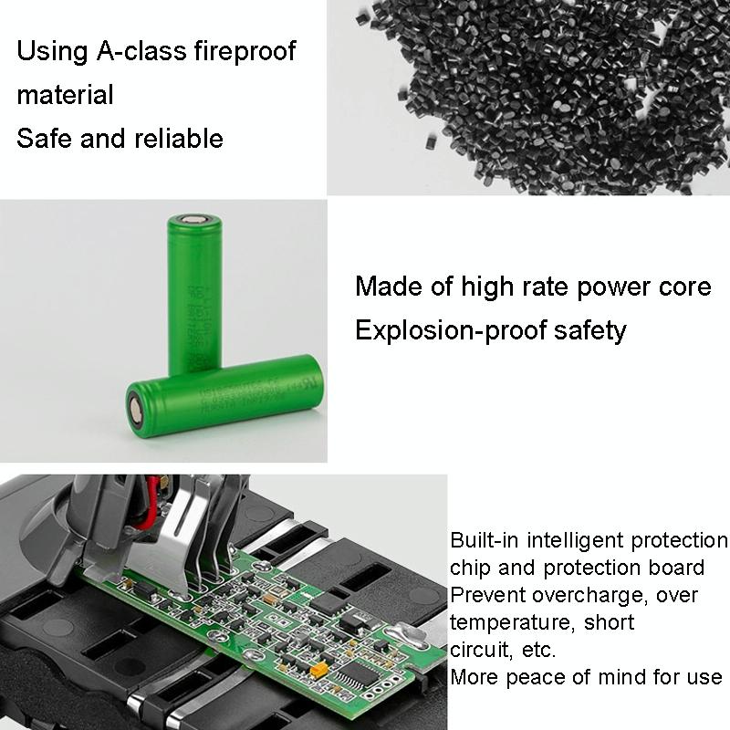 Extra Battery for Dyson V6 Handheld Vacuum - Replacement - 2.6Ah