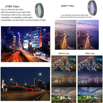 3-in-1 Cpl Nd8 Nd16 Lens Filter for Insta360 Go 2 / 3 Series Cameras - For Insta360 Go 2 / Go 3 Nd4