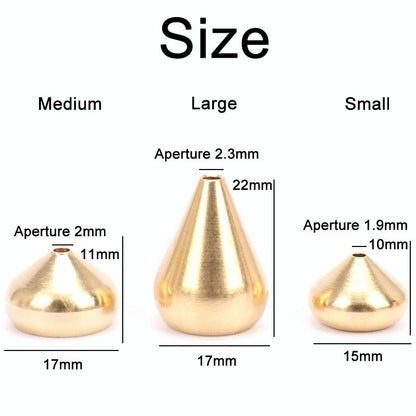 Large Drop-shaped Incense Burner Bracket - Set of 10