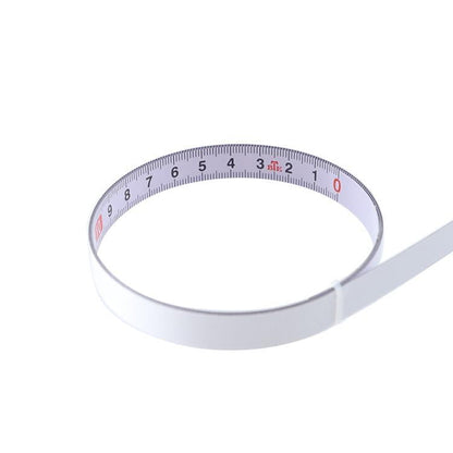 Self-adhesive Steel Ruler with 3m Tape Measure - Sticky Scale
