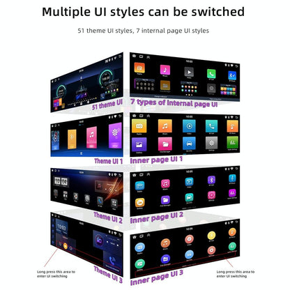 Universal Bluetooth Car Radio With Android Navigation - 1 + 32G Memory - 2 + 64G