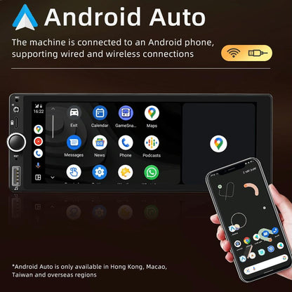 Universal Bluetooth Car Radio With Android Navigation - 1 + 32G Memory - 2 + 64G