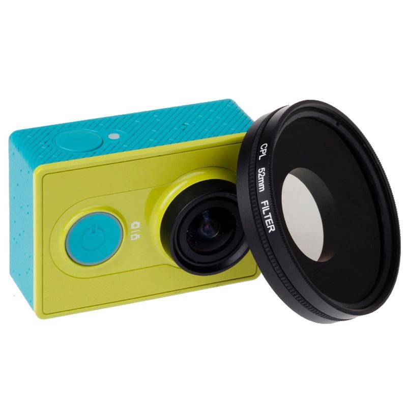 Xiaomi Xiaoyi 4k / 4k Lite / Sport Camera Circular Polarizer Filter + Cap