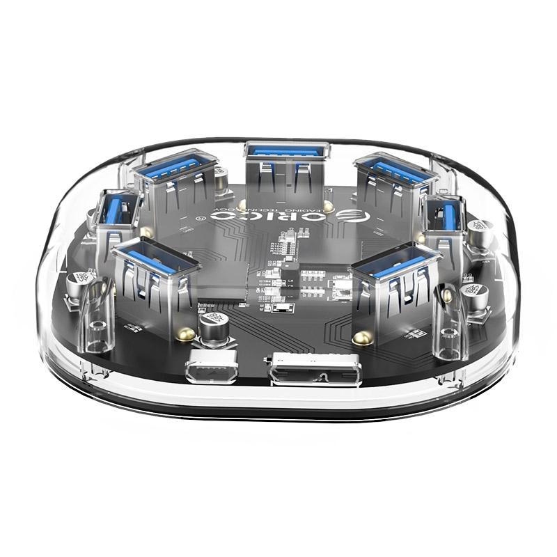 7-Port Transparent Usb3.0 Hub