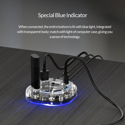 7-Port Transparent Usb3.0 Hub