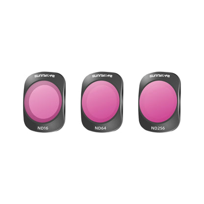 Dji Pocket 3 Camera Lens Filter - 3 In 1 Nd16/64/256