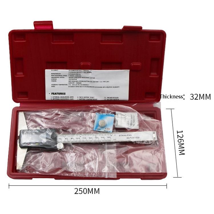 Digital Depth Gauge Caliper - 0-150mm Measurement