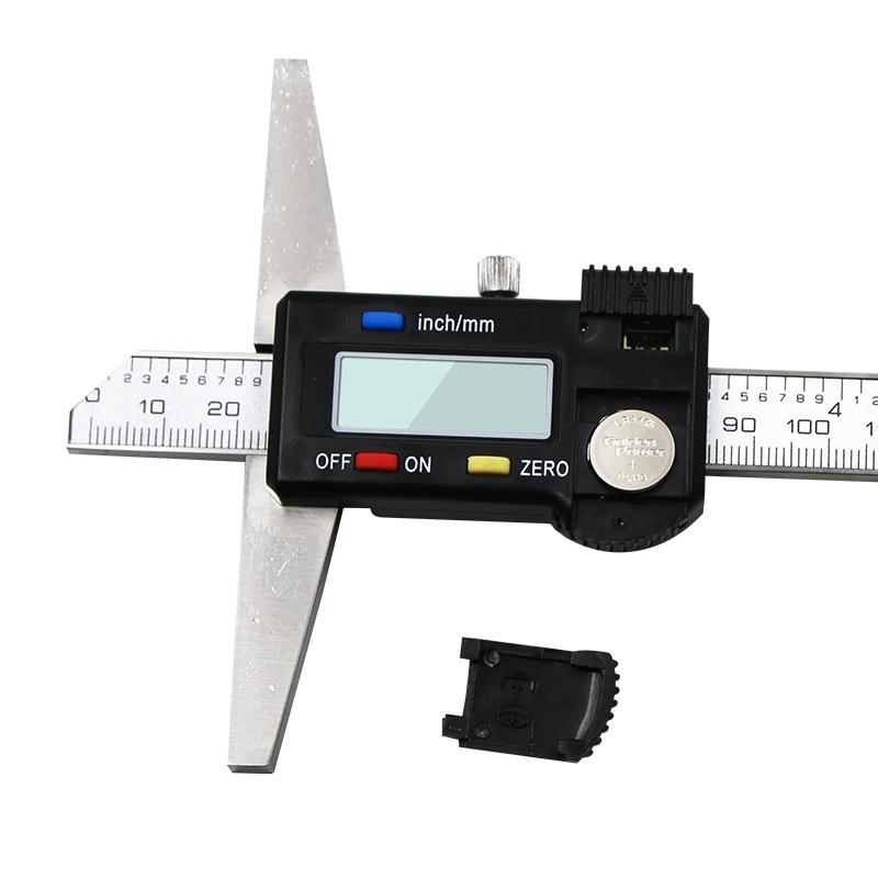 Digital Depth Gauge Caliper - 0-150mm Measurement