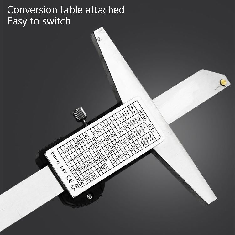 Digital Depth Gauge Caliper - 0-150mm Measurement
