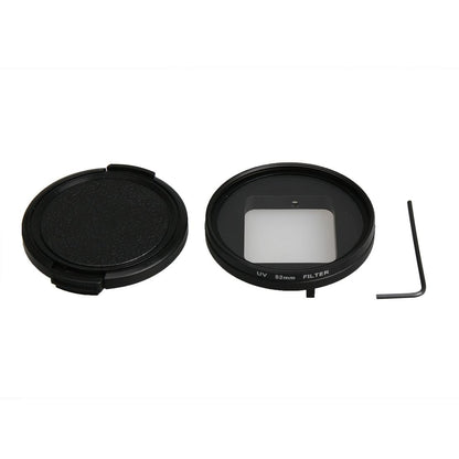 Professional 52mm Lens Filter Set for Gopro Hero5 with Protective Caps and Hex Spanner