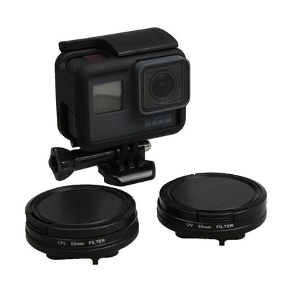 Professional 52mm Lens Filter Set for Gopro Hero5 with Protective Caps and Hex Spanner