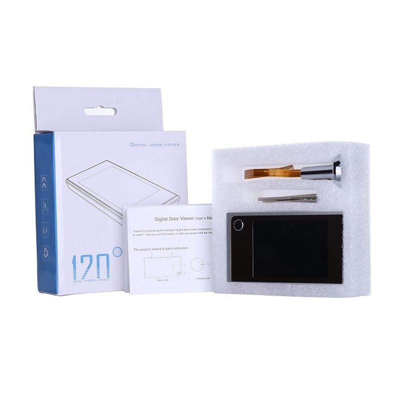 1.0Mp Digital Peephole Door Viewer With 3.5 Screen