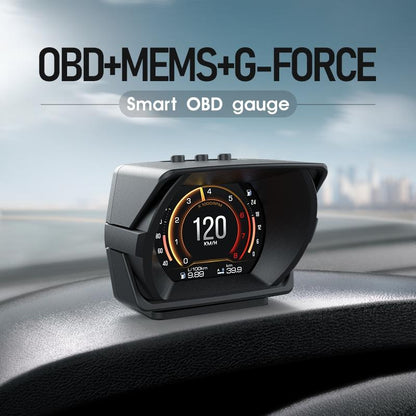 2.8 Inch Obdii + Mems + Gps Head Up Display System For Cars