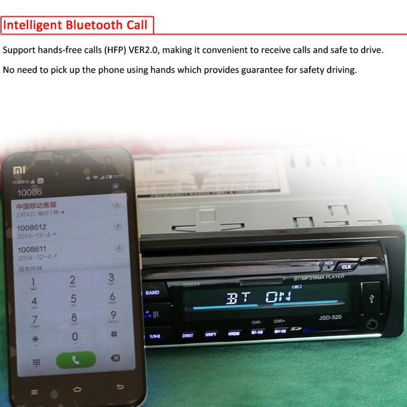 Car Stereo Radio Mp3 Player With Bluetooth Fm Usb Sd - Ordinary Version
