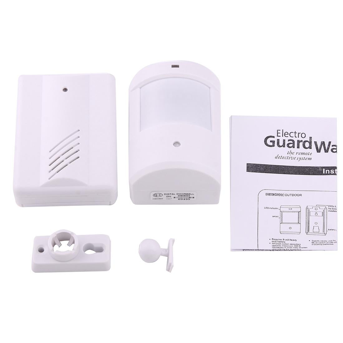 Wireless Electro Guard Watch Remote System Kit - 1 Receiver & 1 Detector