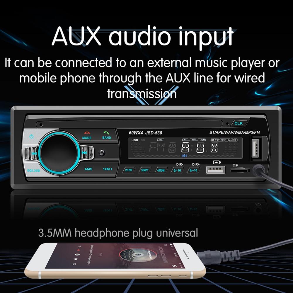 Bluetooth 5.0 Car Mp3 Player With Fm & Voice Assistant