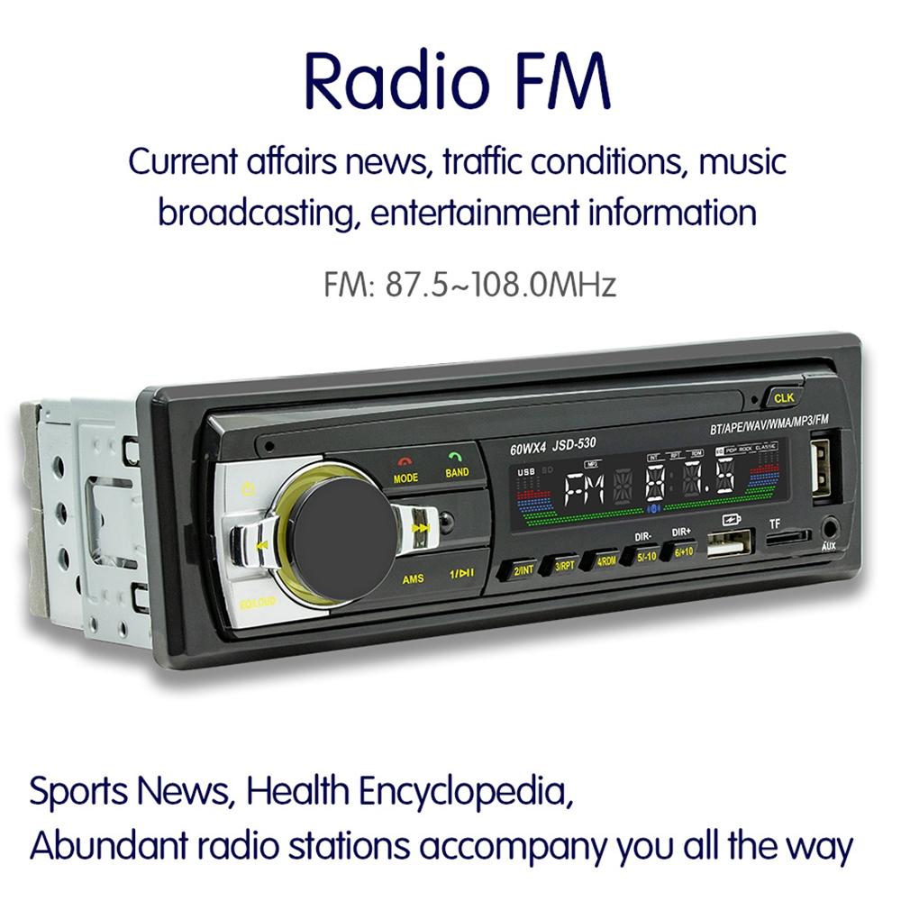 Bluetooth 5.0 Car Mp3 Player With Fm & Voice Assistant