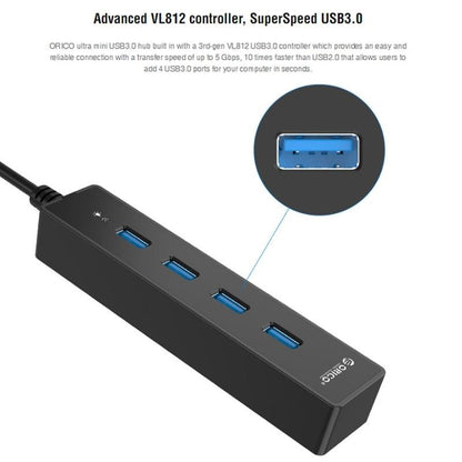 4-Port Usb 3.0 Hub For Fast Data Transfer