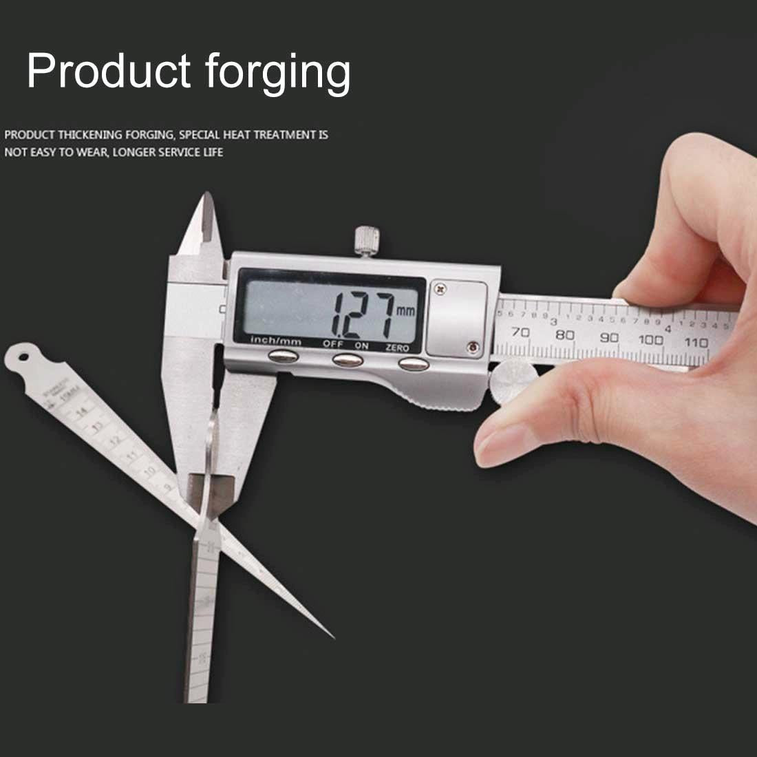 Stainless Steel Taper Gauge for Gap Measurement 1-15mm