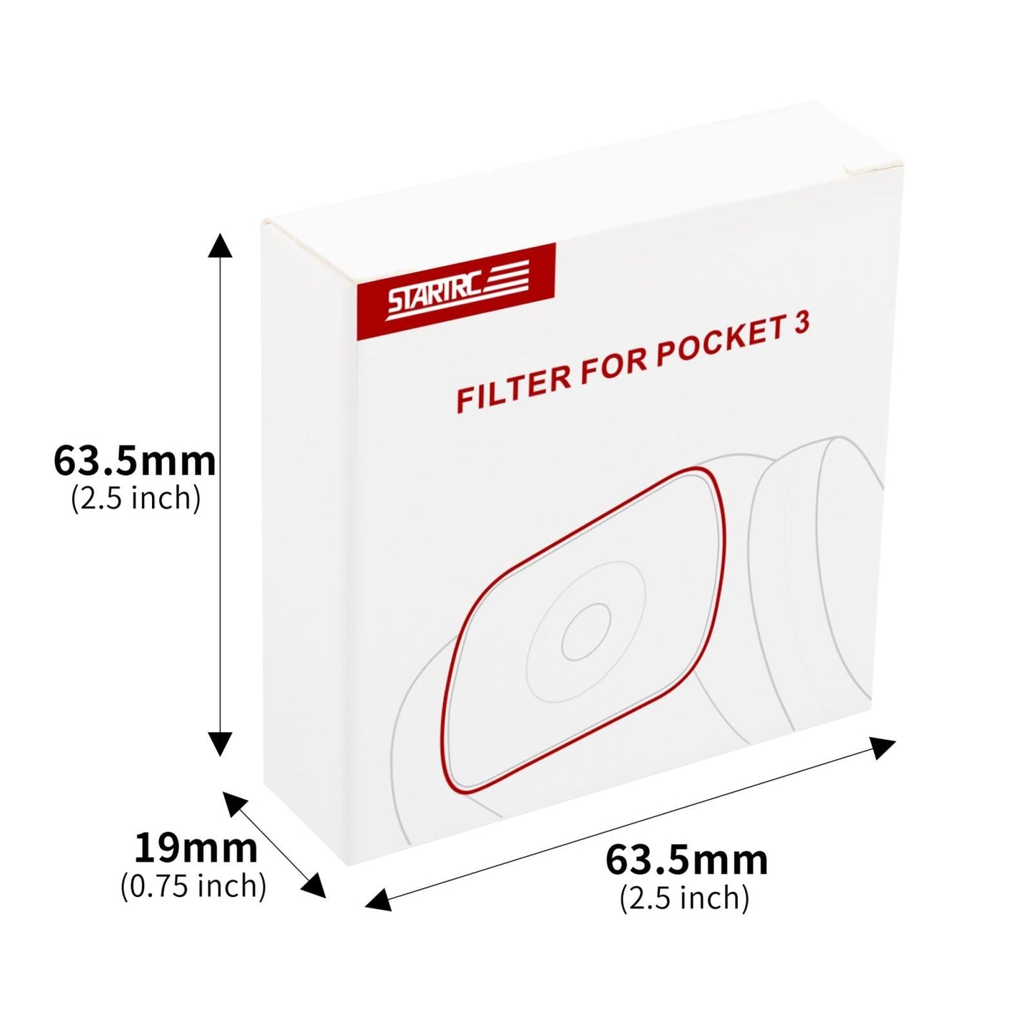 Pocket 3 Lens Filter for Dji