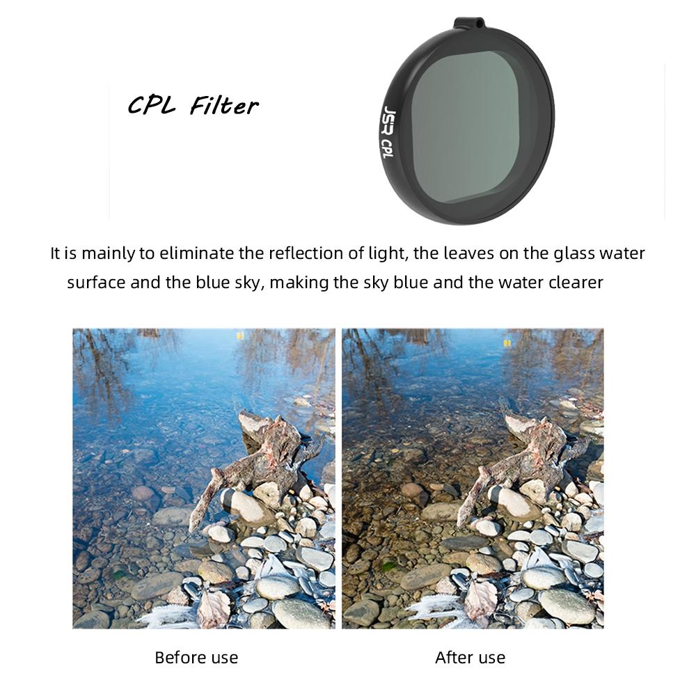 6-in-1 Round Diving Lens Filter for Gopro Hero8