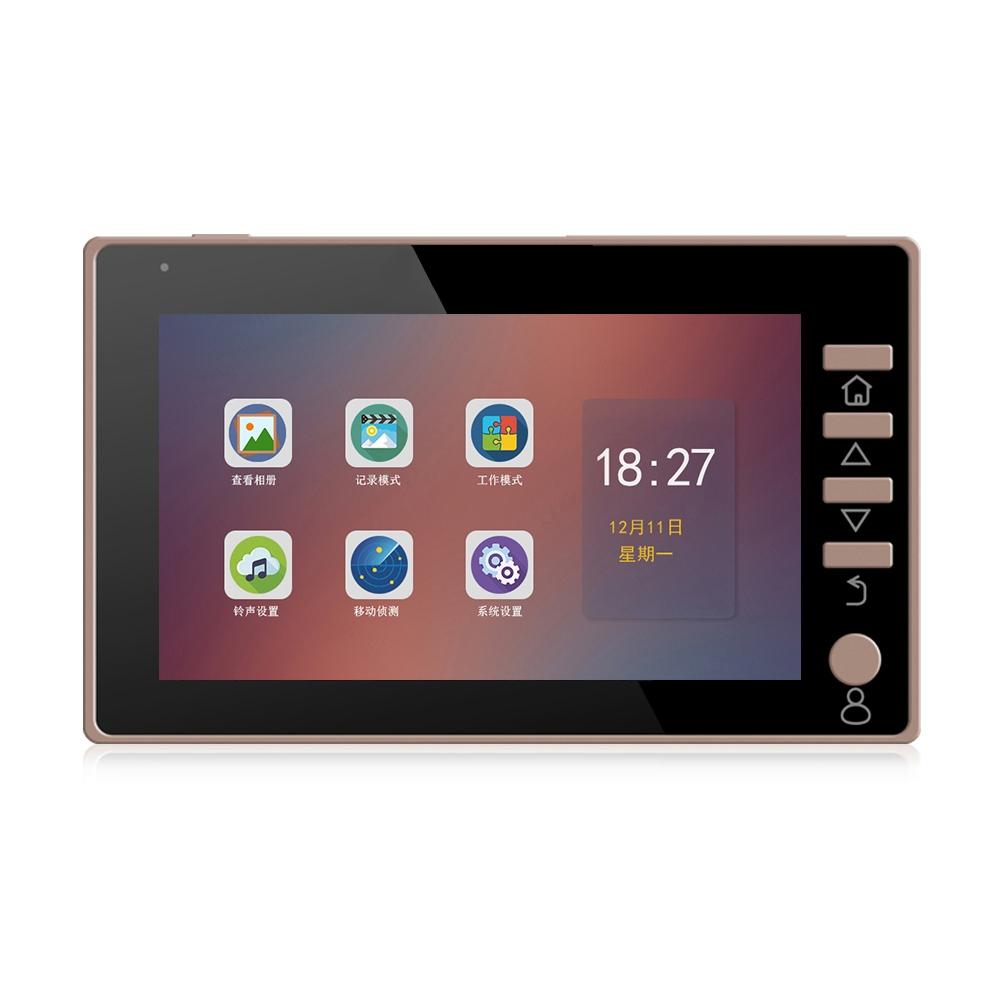 4.5 Screen Security Camera With Night Vision & Motion Detection - Tf Card Support