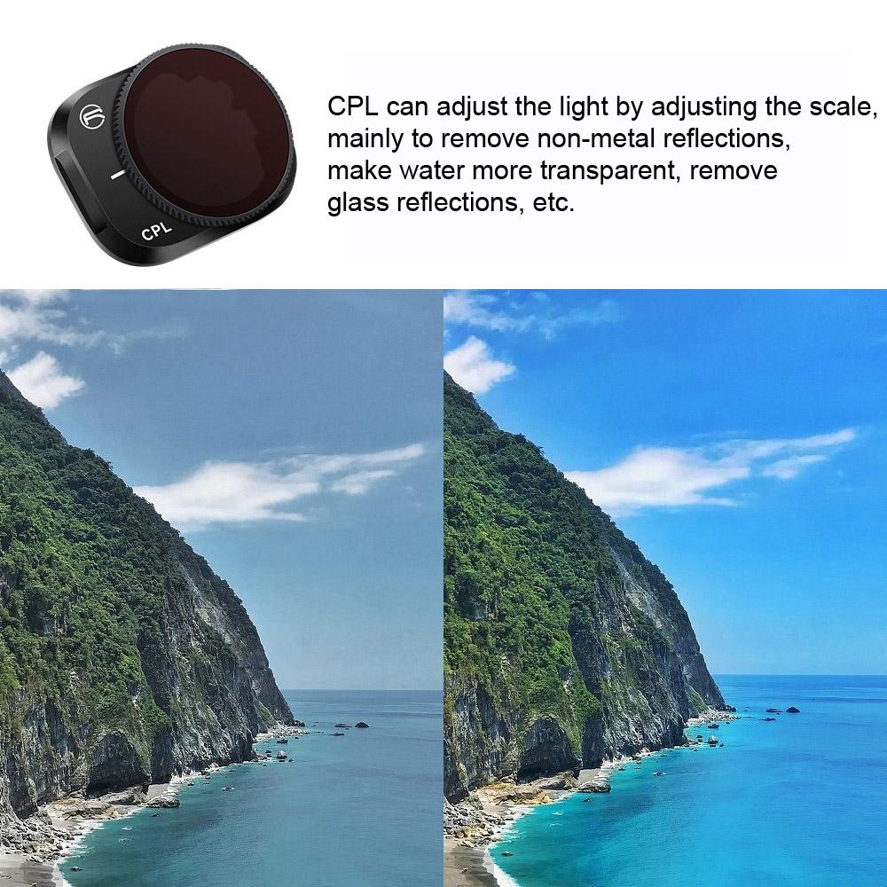 Adjustable Aluminum Alloy Filter for Dji Mini 3 Pro - Nd16