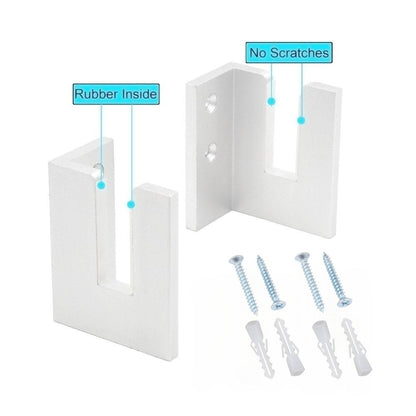 Wall Mount for 1 Pair of Four-wheel Skateboards