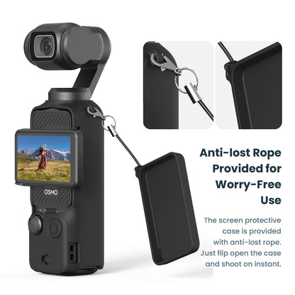 5-in-1 Silicone Case for Dji Pocket 3 Camera Accessories - 7 In 1 Black