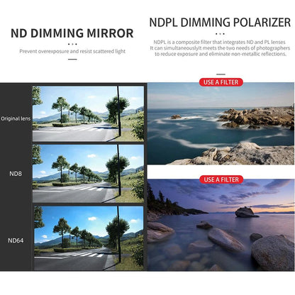 Nd1000 Lens Filter for Dji Mavic 3 Pro - Neutral Density - Nd64 For Dji Mavic 3 Pro