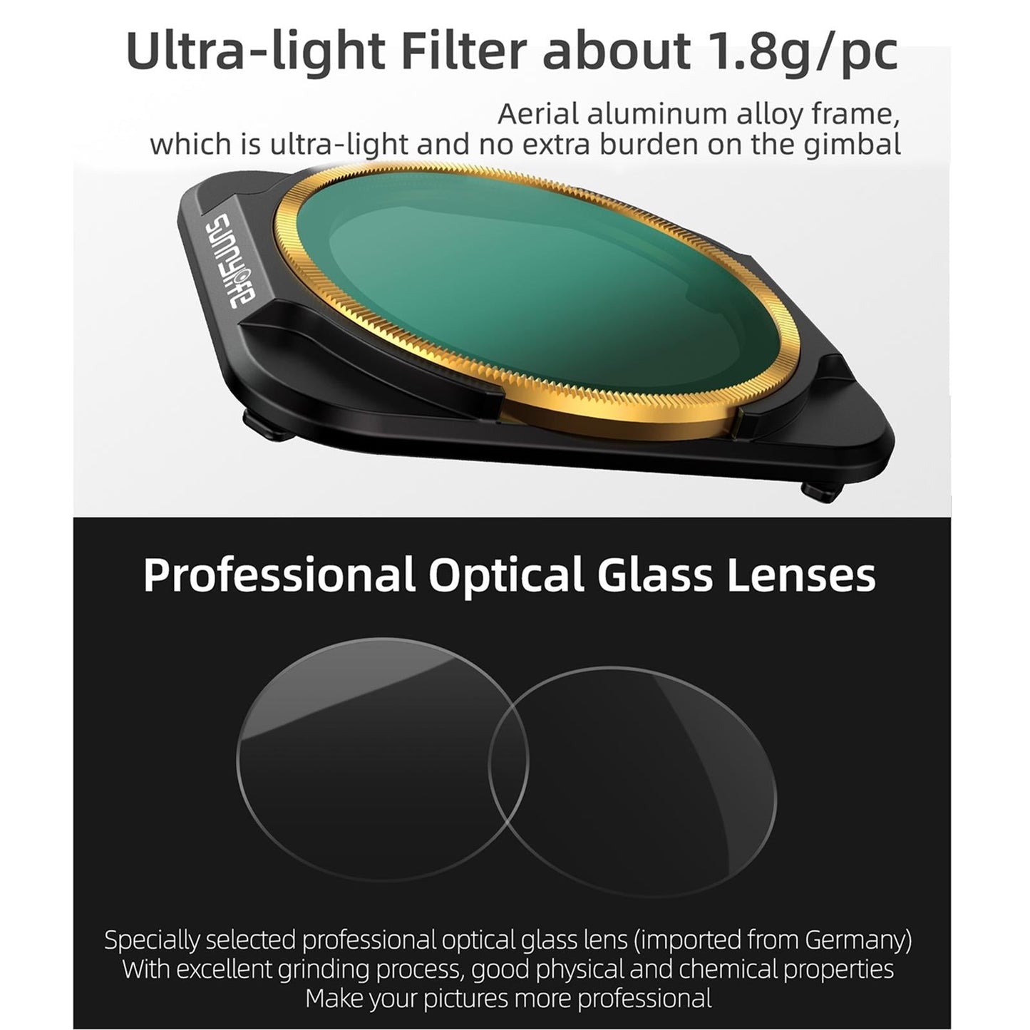 Nd16 Lens Filter for Dji Air 2s - A2s Fi9342