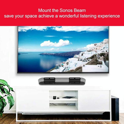 Sharp Split Sound Bar with Wall-mount Bracket