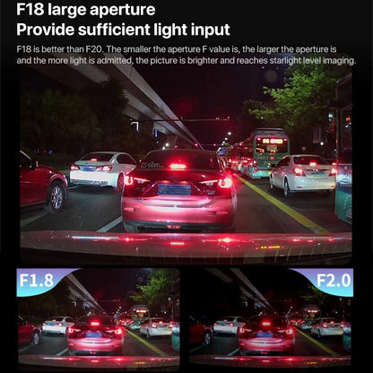 Panoramic Triple Recording Wifi Dash Cam with 2k Ultra Hd Night Vision