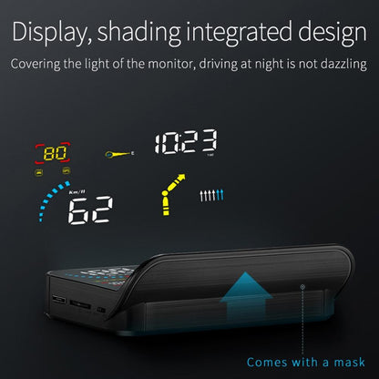 Hud Car Speed Meter For Gps Navigation Display