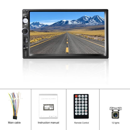7 Inch Car Touch Screen Mp5 Player - Fm / Tf / Mirror Link