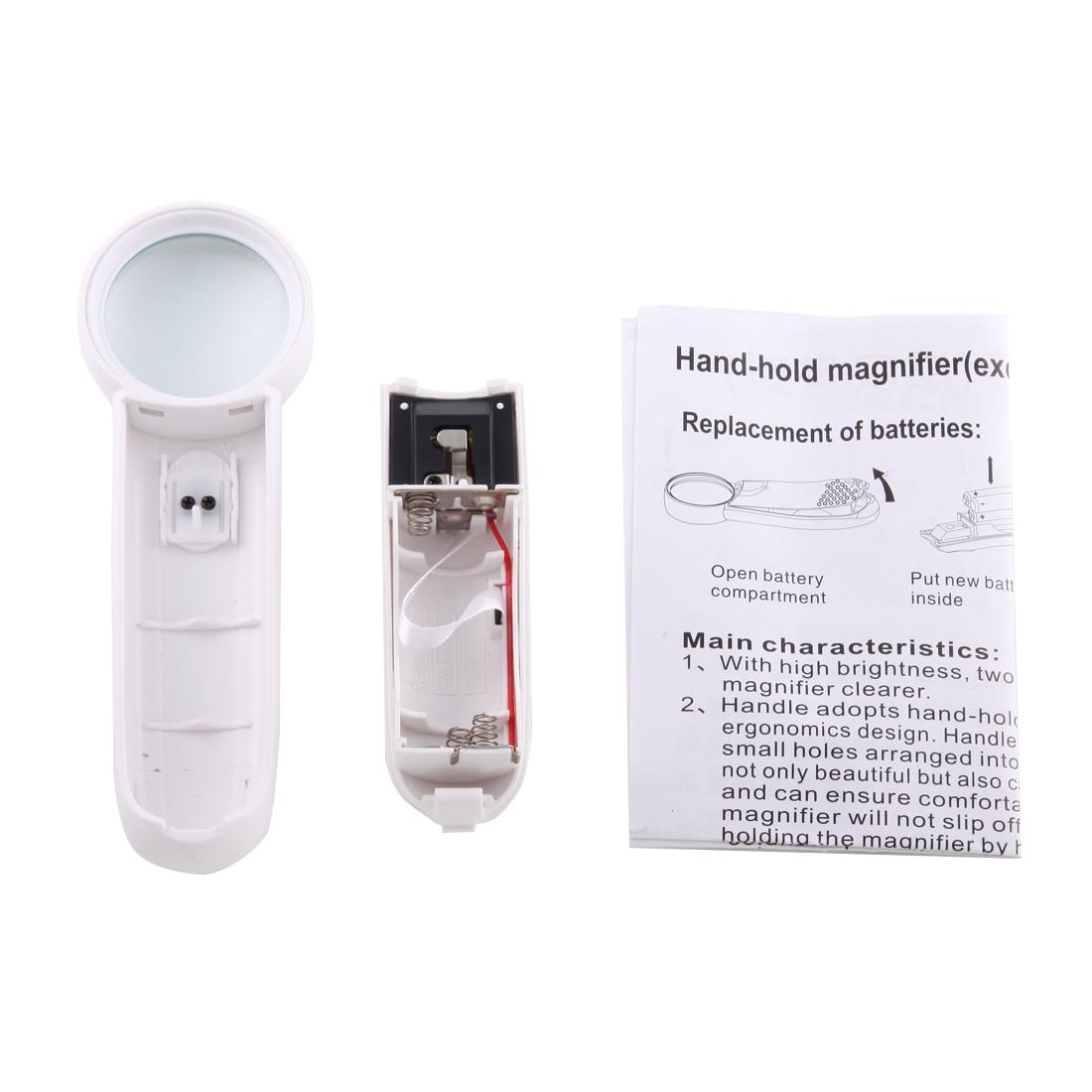 Portable 8x Optical Magnifier with Led Light - Z19