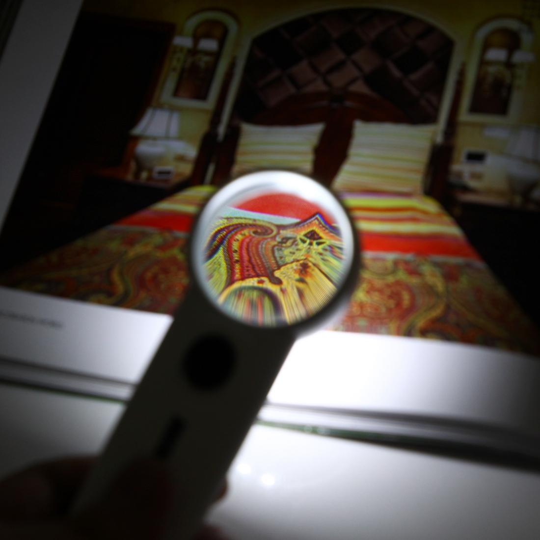 Portable 8x Optical Magnifier with Led Light - Z19