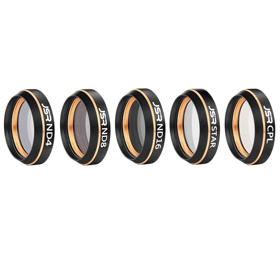5-in-1 Hd Drone Lens Filter Kit for Dji Mavic Air - Star Effect Nd4 Nd8 Nd16 Cpl